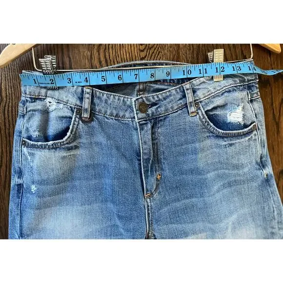 NEUW wide leg women’s jeans sz. 8 blue
